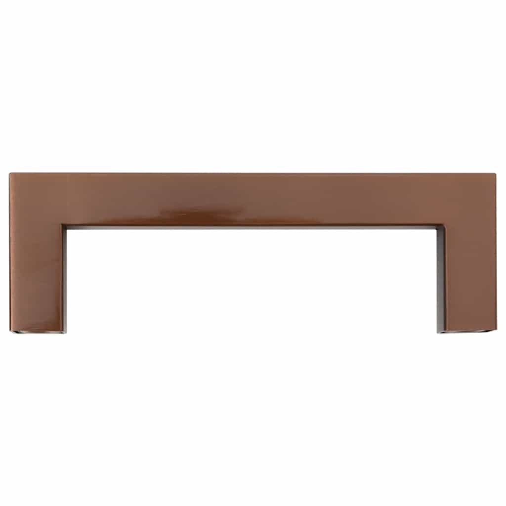 vidaXL Λαβές Ντουλαπιών 10 τεμ. Μπρονζέ 96 χιλ. από Ανοξείδωτο Ατσάλι