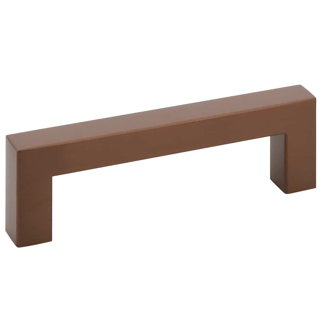 vidaXL Λαβές Ντουλαπιών 10 τεμ. Μπρονζέ 128 χιλ. από Ανοξείδωτο Ατσάλι