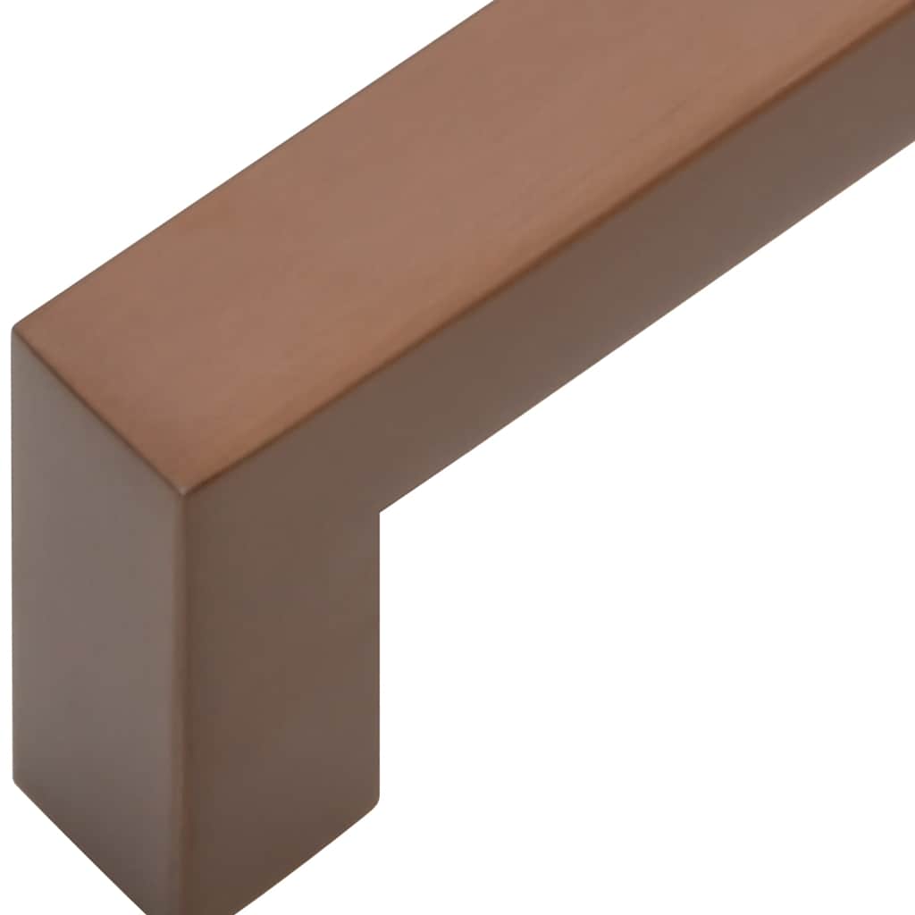 vidaXL Λαβές Ντουλαπιών 5 τεμ. Μπρονζέ 320 χιλ. από Ανοξείδωτο Ατσάλι