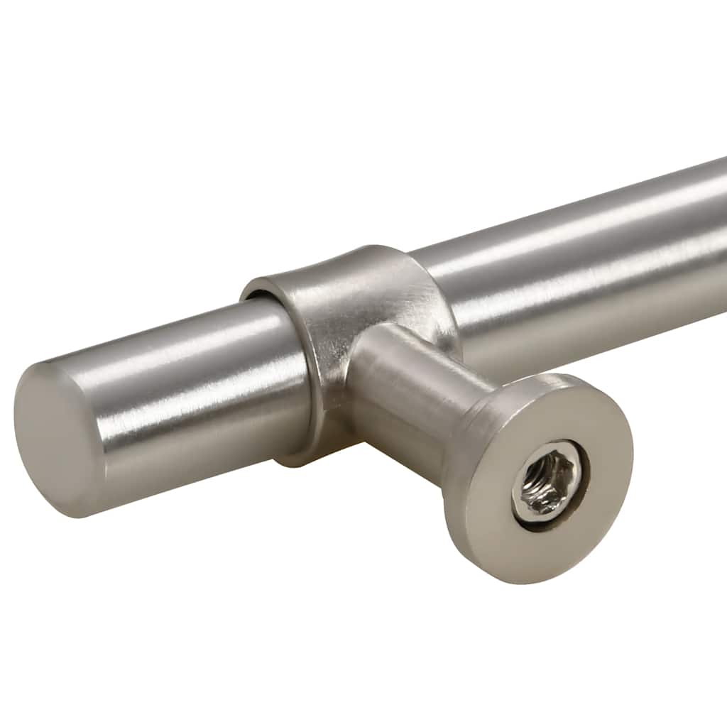 vidaXL Λαβές Ντουλαπιών 5 τεμ. Ασημί 224 χιλ. από Ανοξείδωτο Ατσάλι