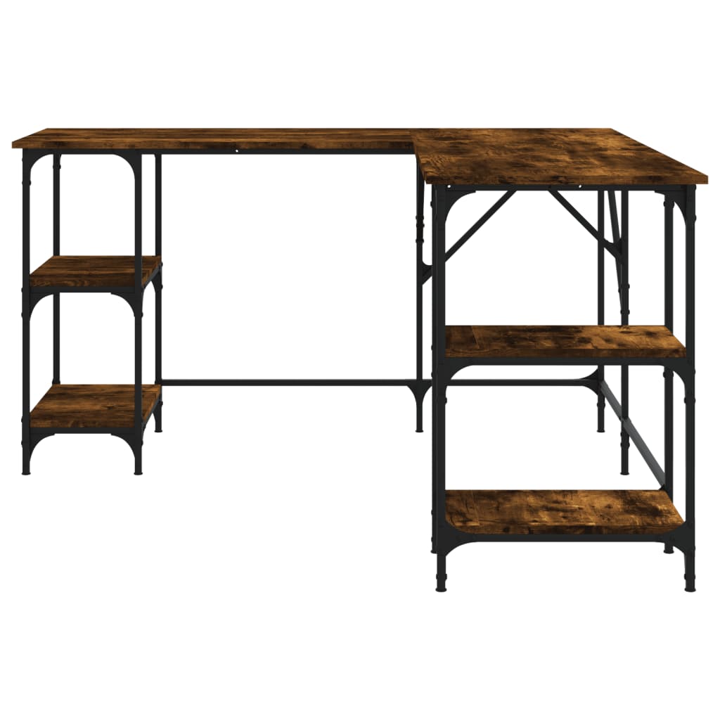 vidaXL Γραφείο Καπνιστή Δρυς 139 x 139 x 75 εκ. από Επεξεργασμένο Ξύλο