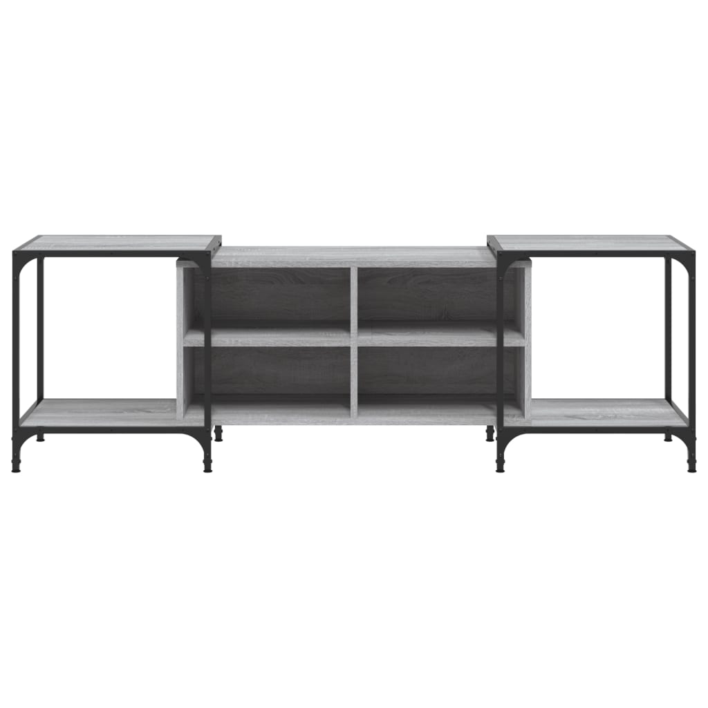 vidaXL Έπιπλο Τηλεόρασης Γκρι Sonoma 153 x 37 x 50 εκ. Επεξεργ. Ξύλο