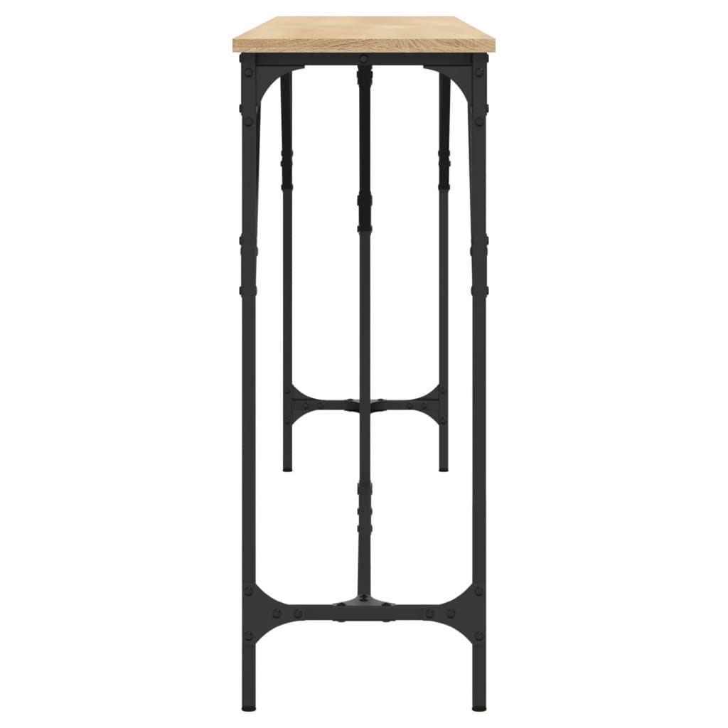 vidaXL Τραπέζι Κονσόλα Sonoma Δρυς 200x29x75 εκ. Επεξεργασμένο Ξύλο