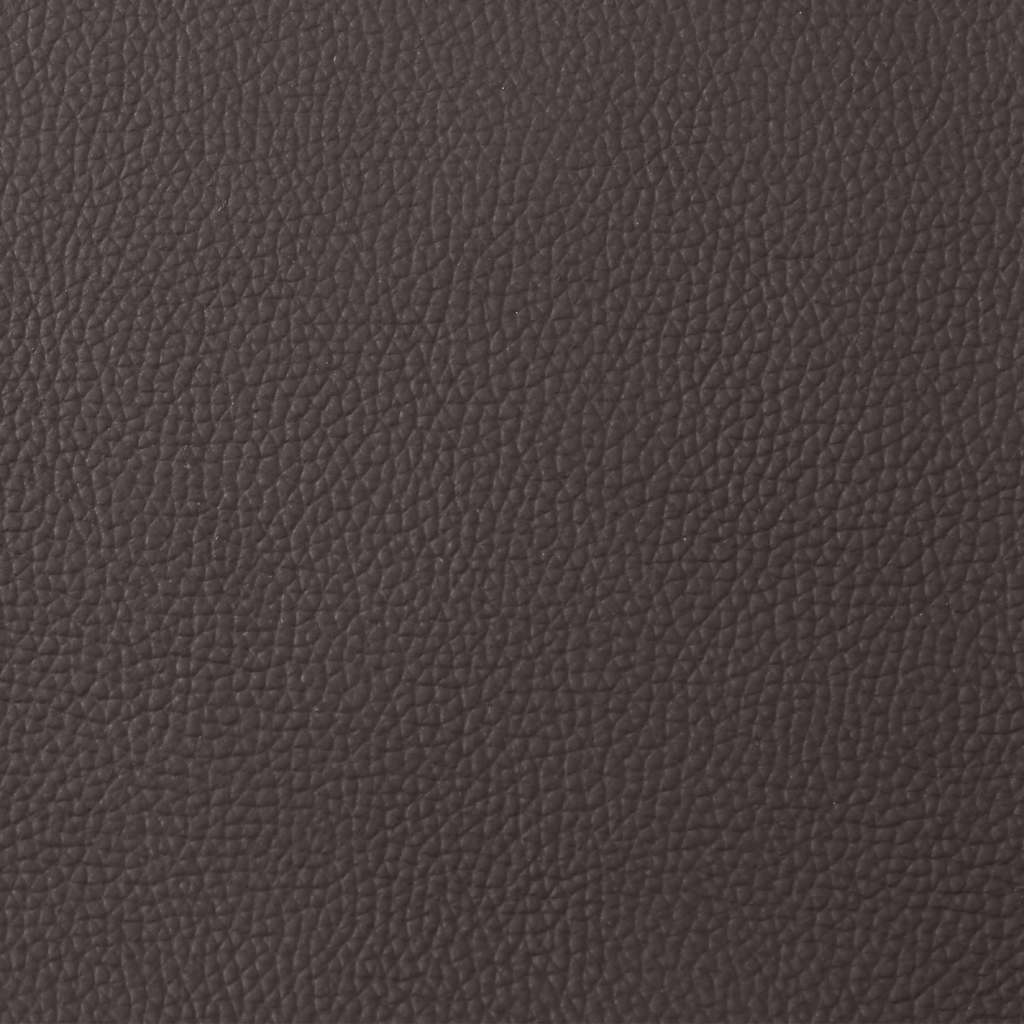 vidaXL Πολυθρόνα Ανακλινόμενη Σκούρο Καφέ από Γνήσιο Δέρμα