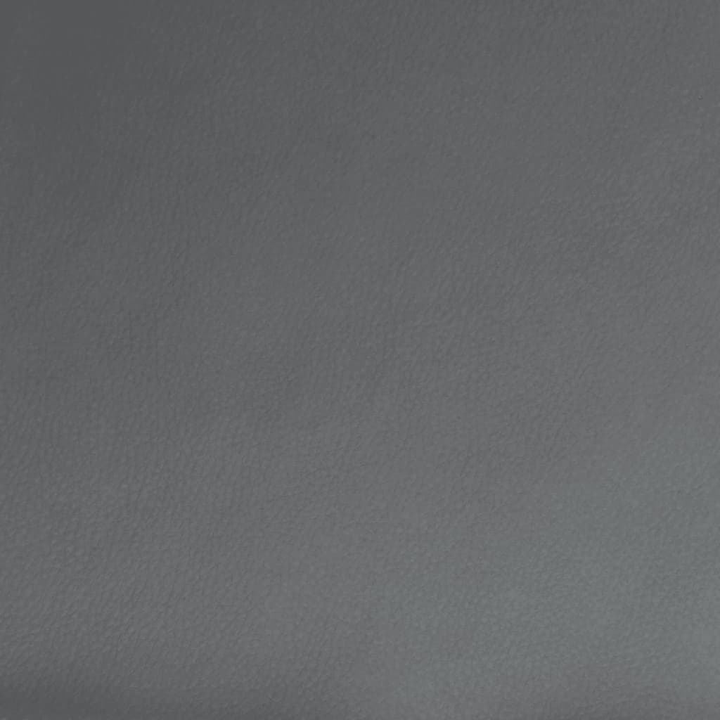 vidaXL Πολυθρόνα Ανακλινόμενη Γκρι από Συνθετικό Δέρμα