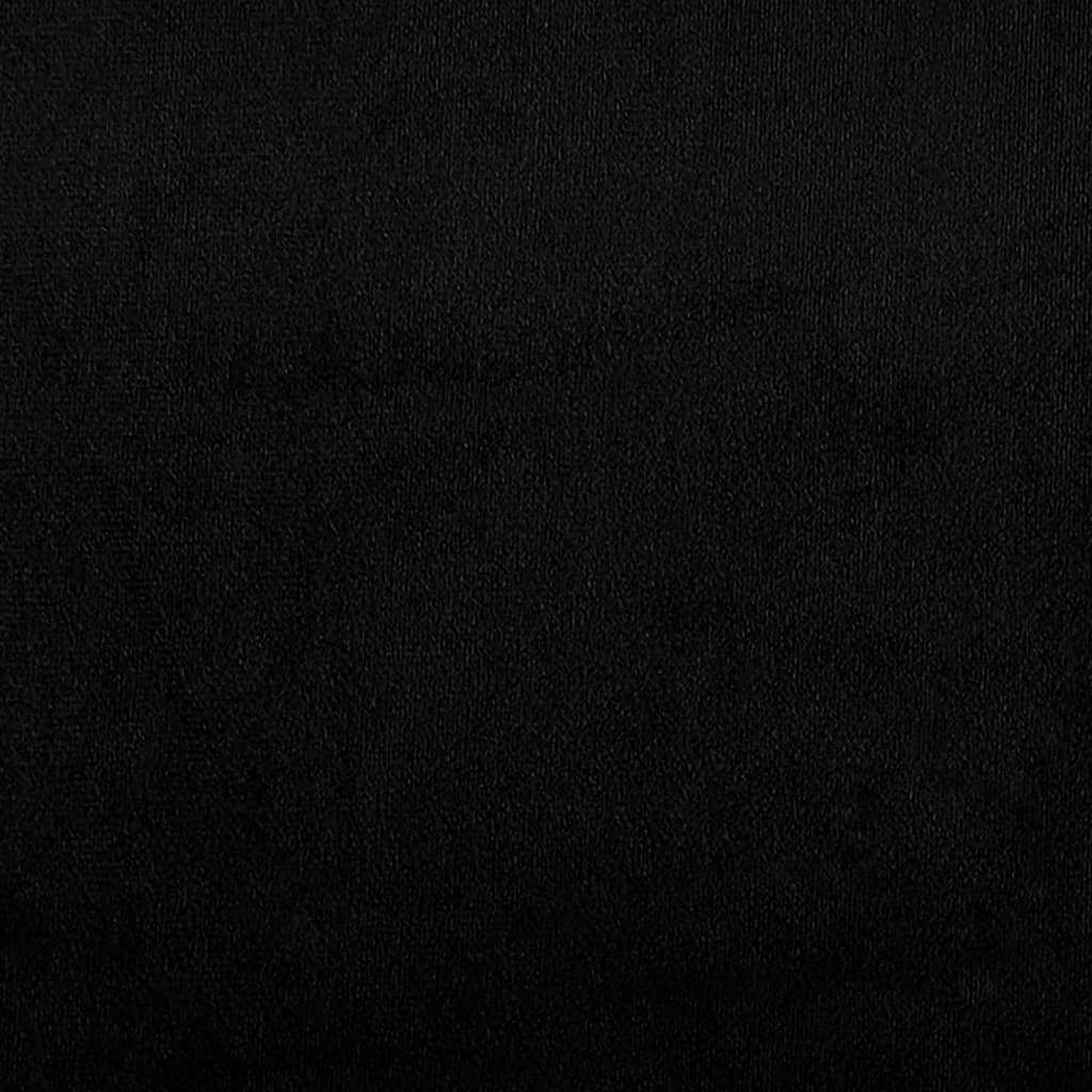 vidaXL Πολυθρόνα Ανακλινόμενη Μαύρη από Ύφασμα Μικροϊνών