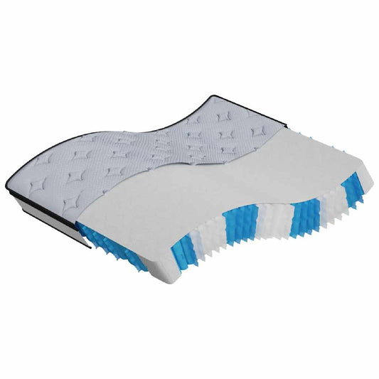 vidaXL Στρώμα με Pocket Springs Μεσαία 140x200 εκ.