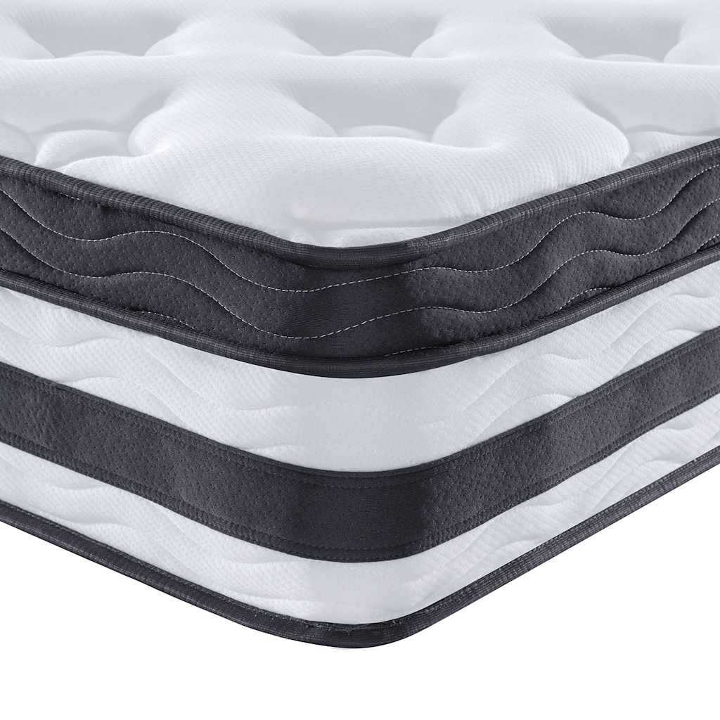 vidaXL Στρώμα με Pocket Springs Μεσαία Σκληρότητα 180 x 200 εκ.