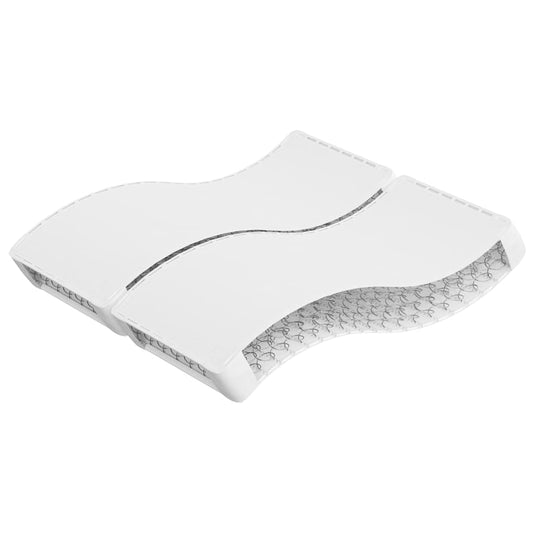 vidaXL Στρώμα με Bonnell Springs Μεσαία Σκληρότητα 160 x 200 εκ.