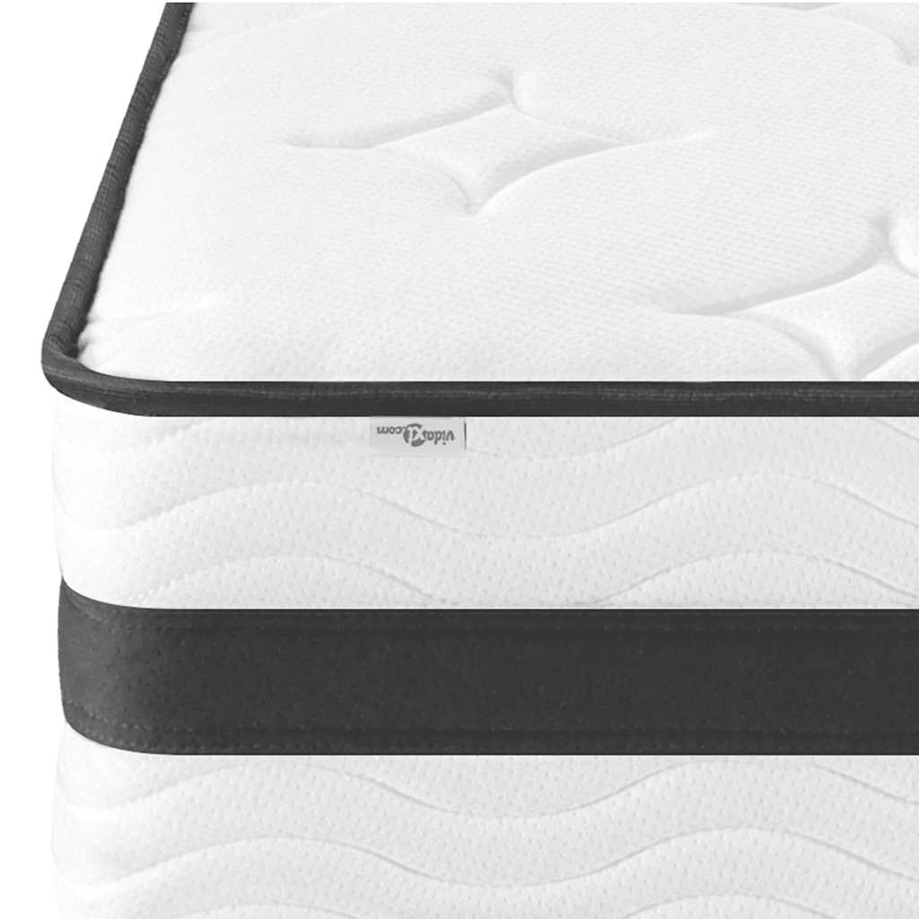 vidaXL Στρώμα με Bonnell Springs Μεσαία Σκληρότητα 140 x 200 εκ.