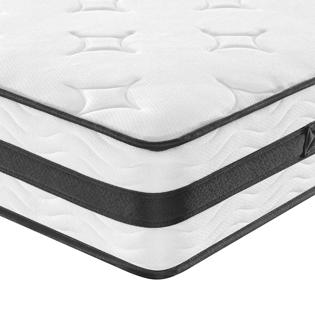 vidaXL Στρώμα με Bonnell Springs Μεσαία Σκληρότητα 180 x 200 εκ.