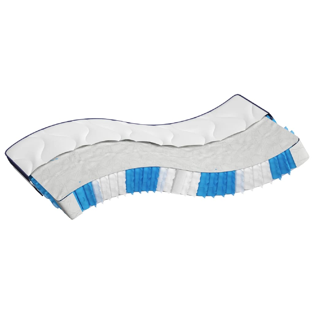 vidaXL Στρώμα με Pocket Springs Μεσαία Σκληρότητα 100x200 εκ.