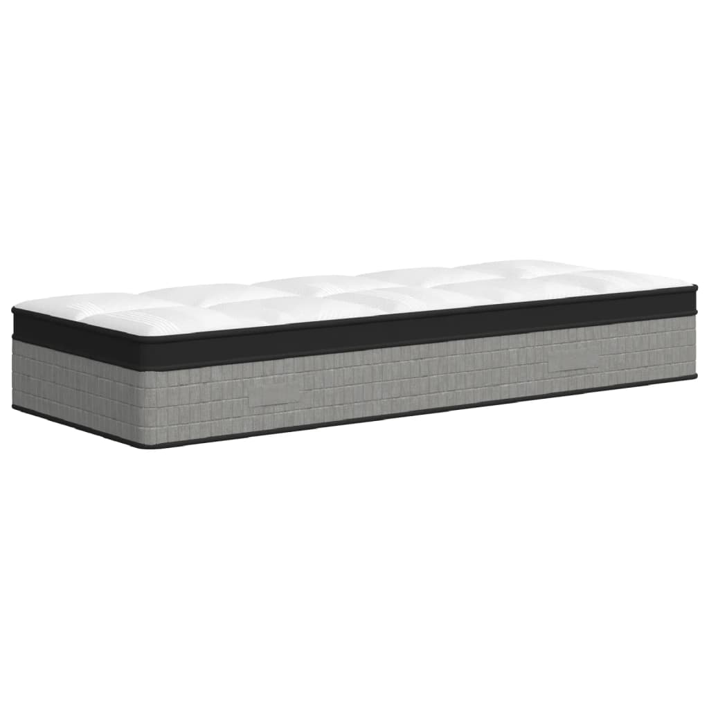 vidaXL Στρώμα με Pocket Springs Μεσαία Plus Σκληρότητα 90x200 εκ.