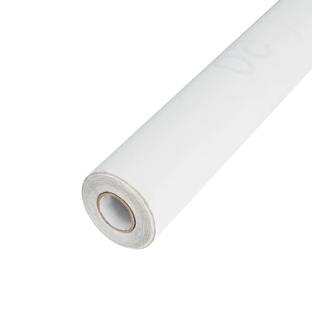 vidaXL Μεμβράνες Παραθύρου Ματ Λευκό από PVC