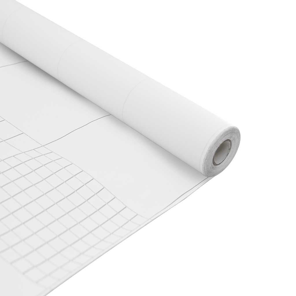vidaXL Μεμβράνες Παραθύρου Ματ Λευκό από PVC