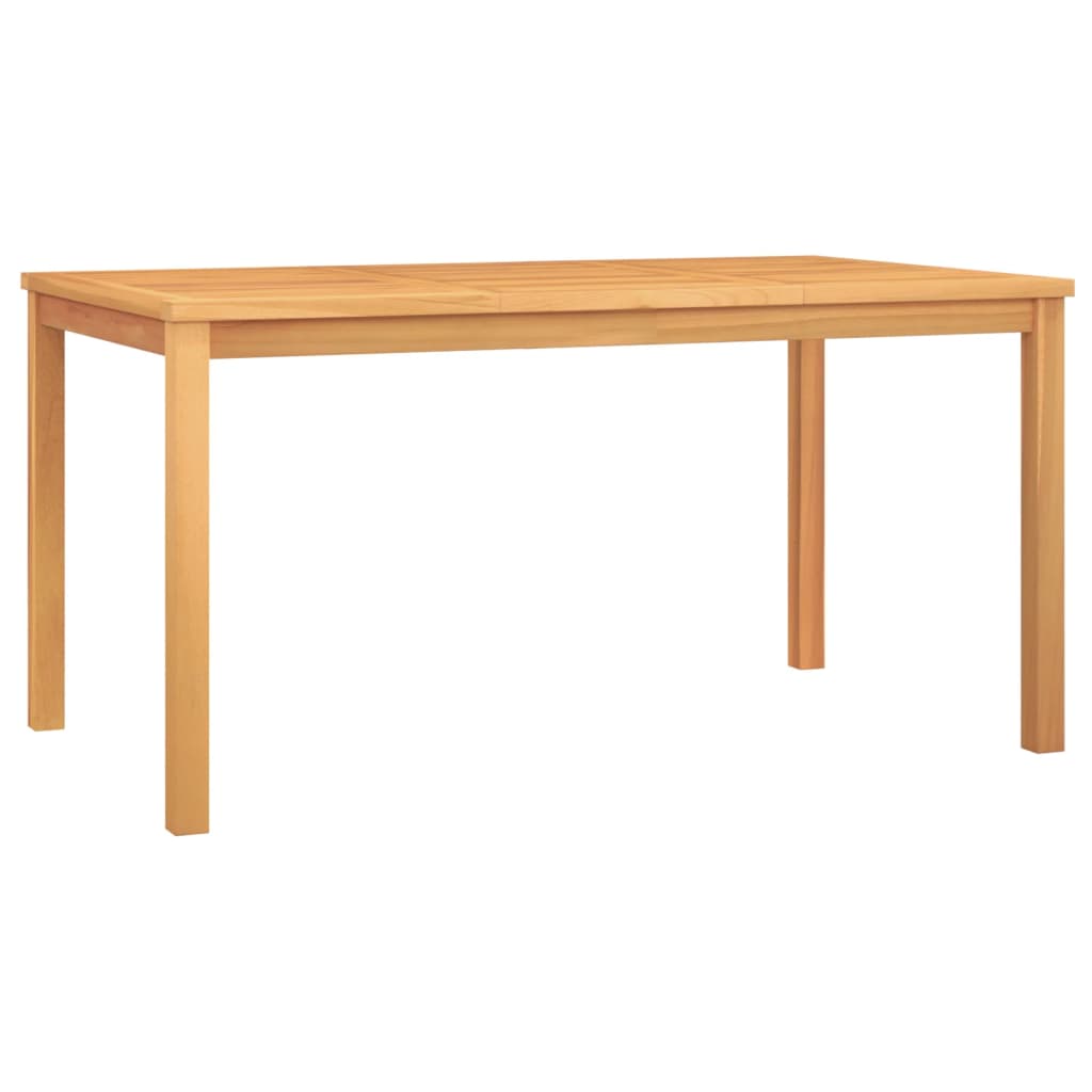 vidaXL Σετ Τραπεζαρίας Κήπου 5 Τεμαχίων από Μασίφ Ξύλο Teak