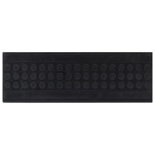 vidaXL Πατάκια Σκάλας 5 τεμ. 25 x 75 εκ. από Καουτσούκ