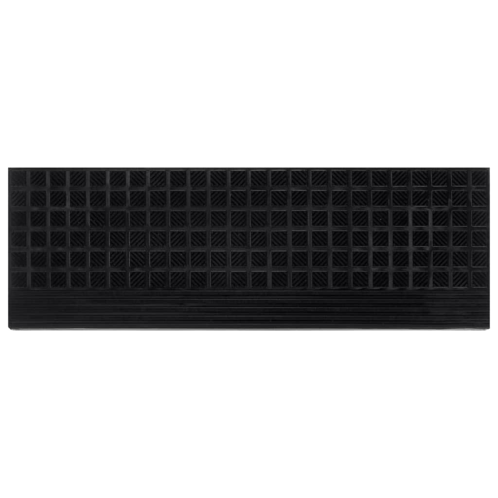 vidaXL Πατάκια Σκάλας 5 τεμ. 25 x 75 εκ. από Καουτσούκ