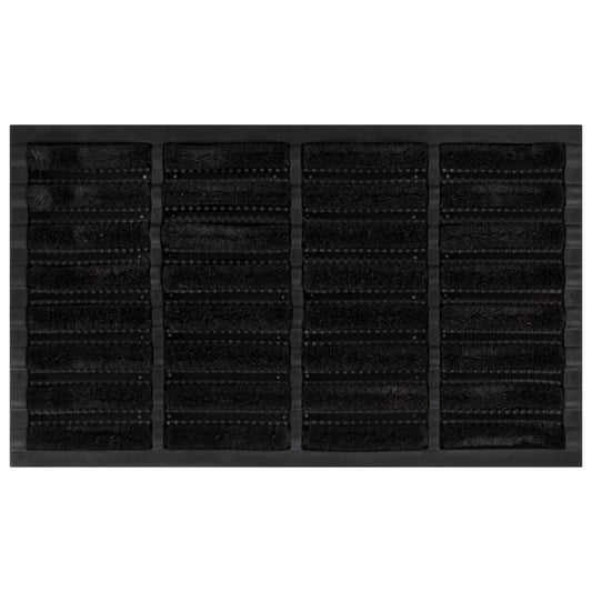 vidaXL Πατάκι Εισόδου Ορθογώνιο 45 x 75 εκ. Καουτσούκ και Κοκοφοίνικας