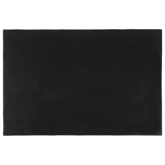 vidaXL Πατάκι Εισόδου Μαύρο 60 x 90 εκ. Θυσανωτός Κοκοφοίνικας