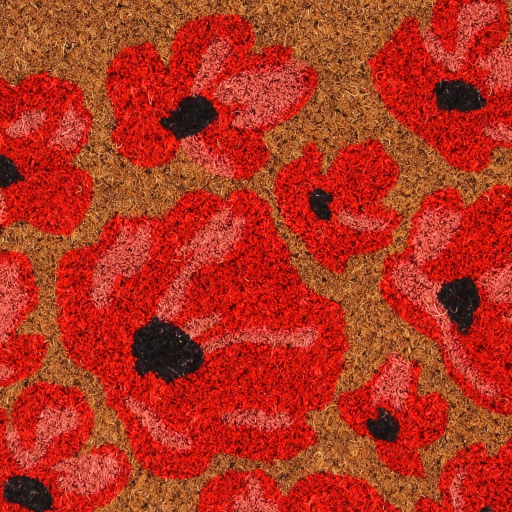 vidaXL Πατάκι Εισόδου Φυσικό 45 x 75 εκ. Θυσανωτός Κοκοφοίνικας