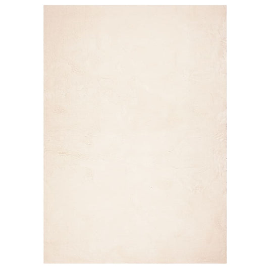 vidaXL Χαλί HUARTE με Κοντό Πέλος Μαλακό/ Πλενόμενο Μπεζ 240x340 εκ.