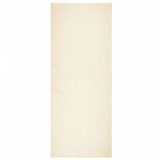 vidaXL Χαλί HUARTE με Κοντό Πέλος Μαλακό/ Πλενόμενο Κρεμ 80x200 εκ.