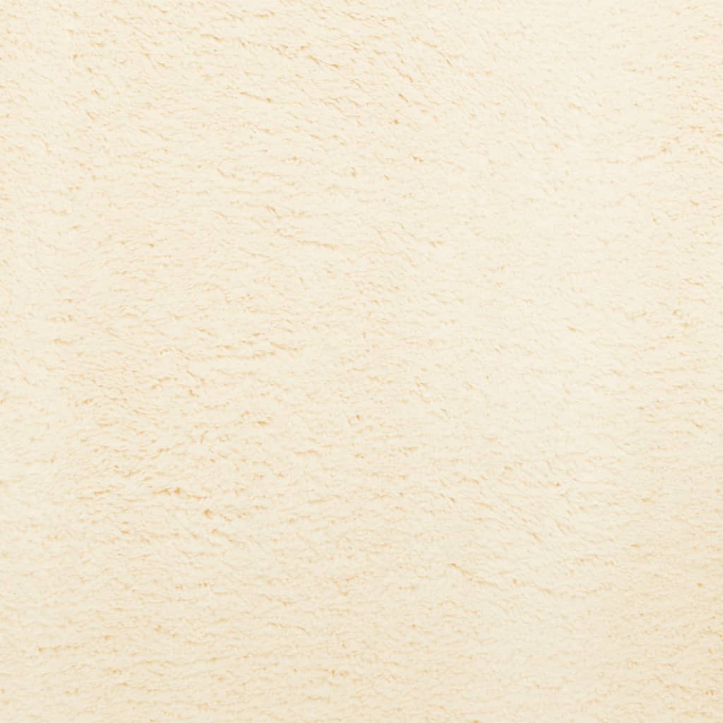 vidaXL Χαλί HUARTE με Κοντό Πέλος Μαλακό/ Πλενόμενο Κρεμ 80x250 εκ.