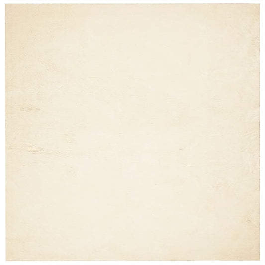 vidaXL Χαλί HUARTE με Κοντό Πέλος Μαλακό/ Πλενόμενο Κρεμ 120x120 εκ.