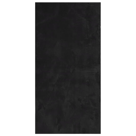 vidaXL Χαλί HUARTE με Κοντό Πέλος Μαλακό/ Πλενόμενο Μαύρο 100x200 εκ.