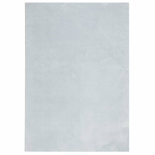 vidaXL Χαλί HUARTE με Κοντό Πέλος Μαλακό/ Πλενόμενο Μπλε 140x200 εκ.