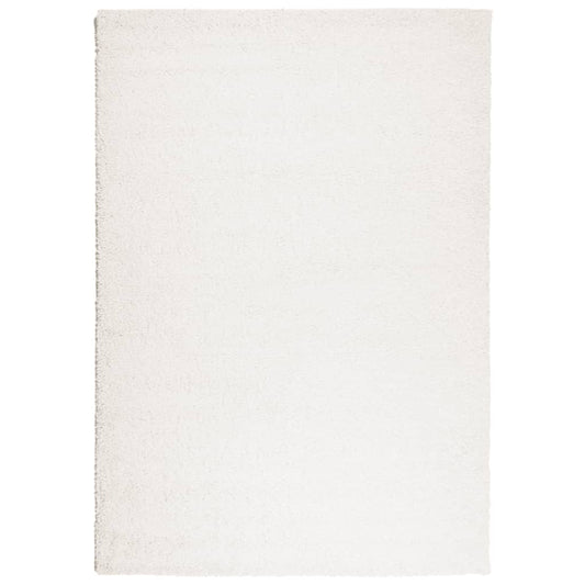 vidaXL Χαλί Shaggy PAMPLONA με Ψηλό Πέλος Μοντέρνο Κρεμ 160x230 εκ.