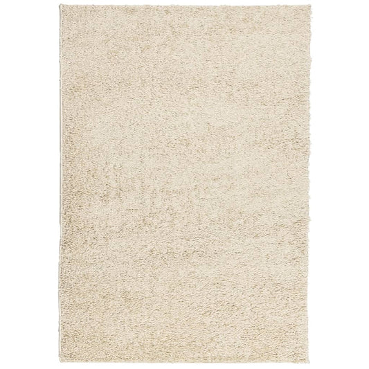 vidaXL Χαλί Shaggy PAMPLONA με Ψηλό Πέλος Μοντέρνο Χρυσό 120x170 εκ.