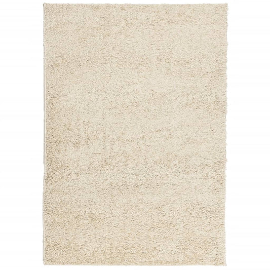 vidaXL Χαλί Shaggy PAMPLONA με Ψηλό Πέλος Μοντέρνο Χρυσό 160x230 εκ.