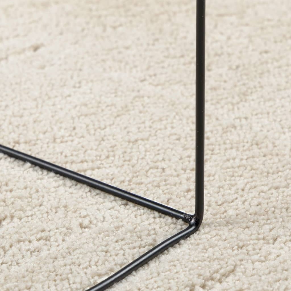 vidaXL Χαλί OVIEDO με Κοντό Πέλος Μπεζ 240 x 240 εκ.