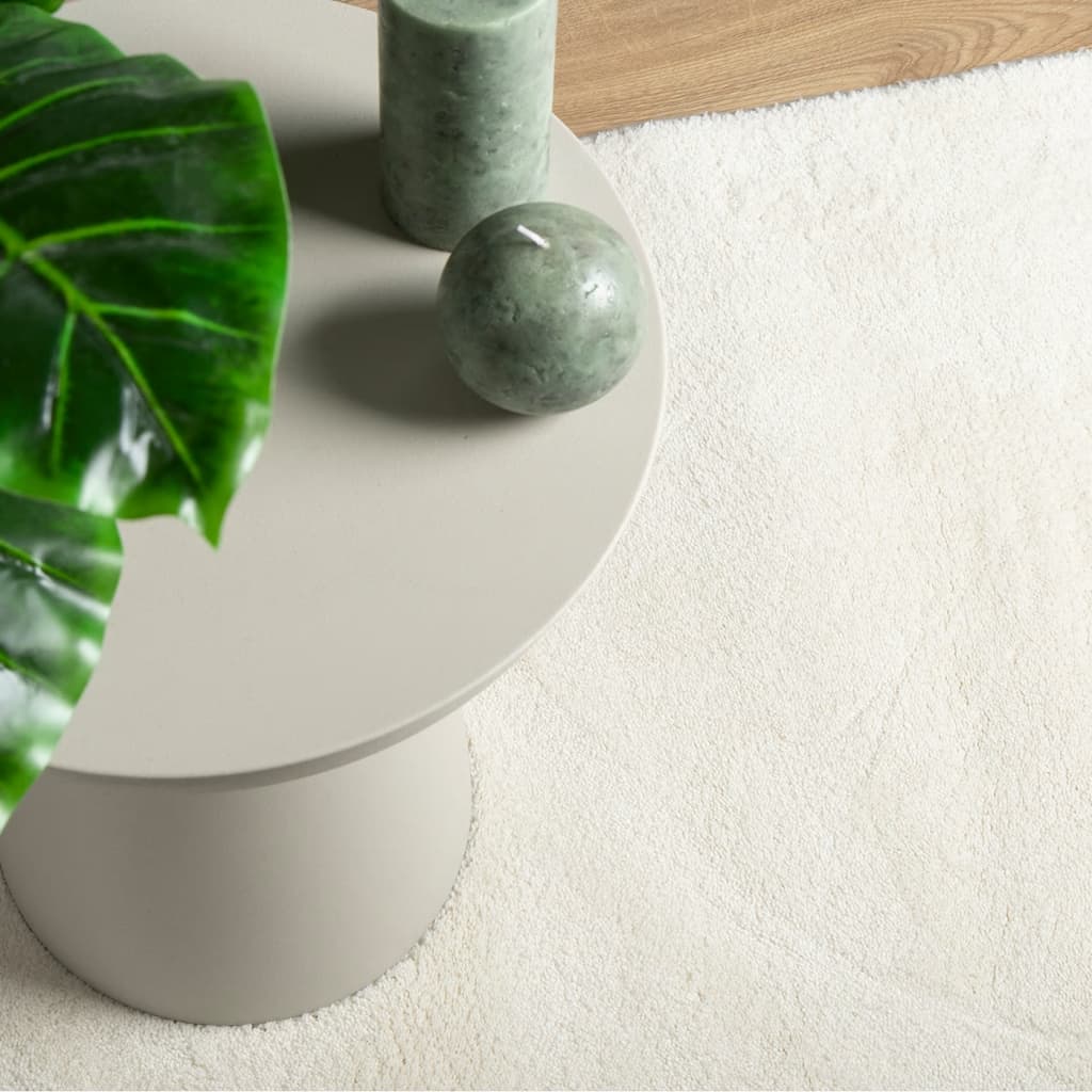 vidaXL Χαλί OVIEDO με Κοντό Πέλος Κρεμ 200 x 280 εκ.