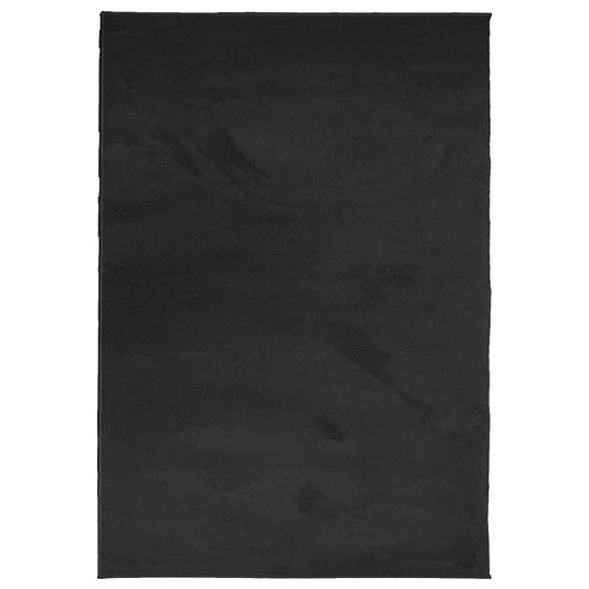vidaXL Χαλί OVIEDO με Κοντό Πέλος Μαύρο 200 x 280 εκ.