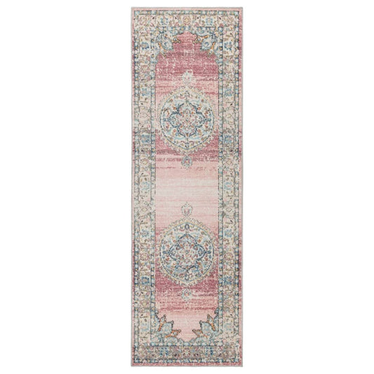 vidaXL Χαλί ARBIZU Vintage Σχέδιο Εσωτ. / Εξωτερ. Χώρου 80x250 εκ.