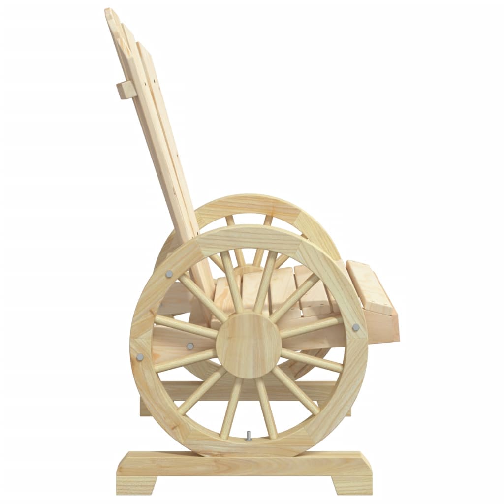 vidaXL Καρέκλα Κήπου Adirondack από Μασίφ Ξύλο Ελάτης