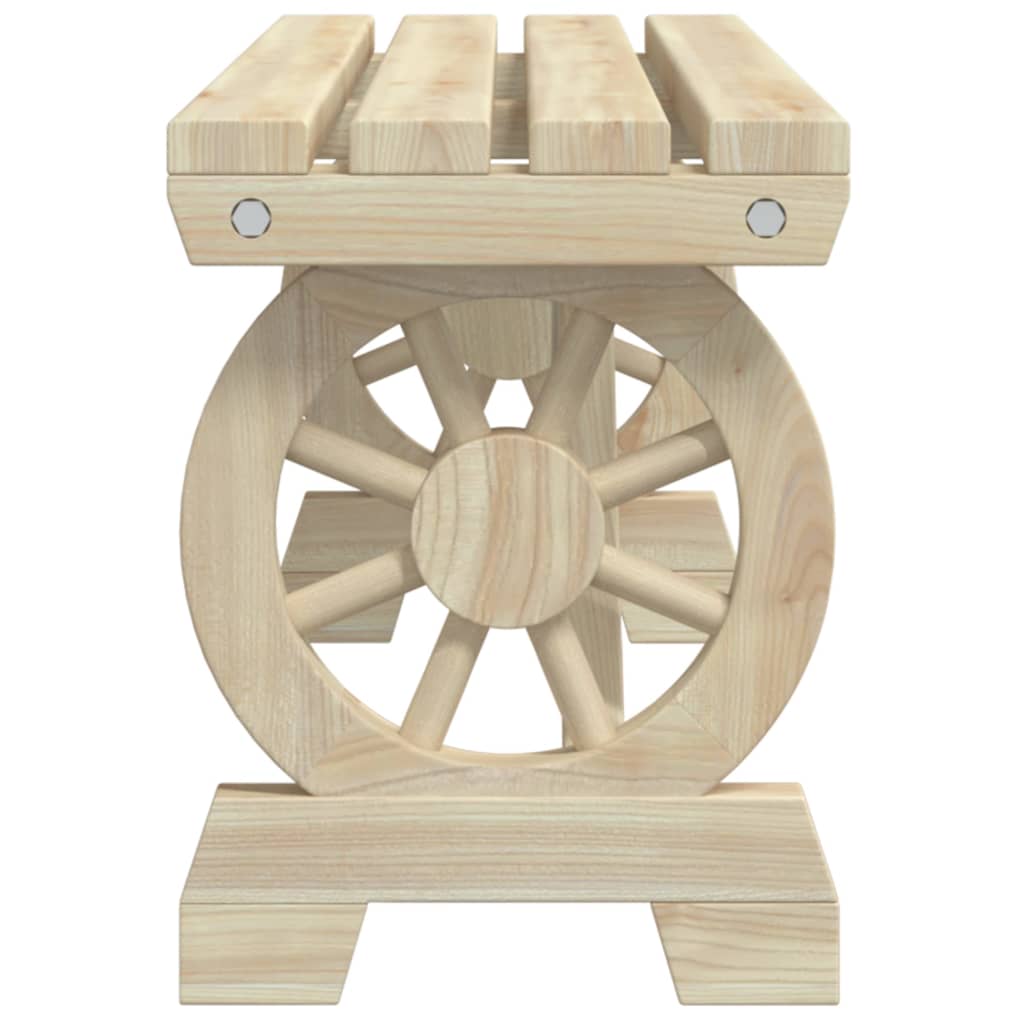 vidaXL Παγκάκι Κήπου 115 εκ. από Μασίφ Ξύλο Ελάτης