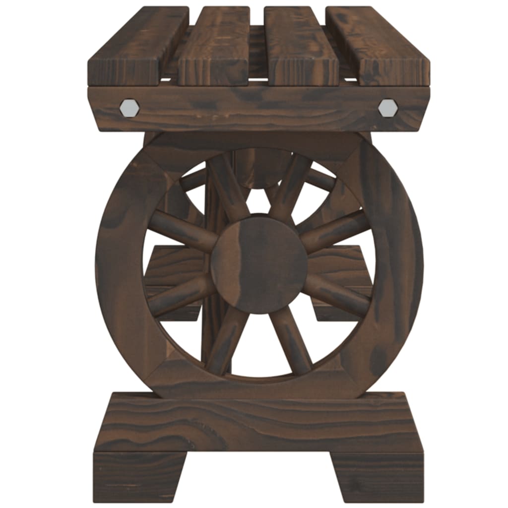 vidaXL Παγκάκι Κήπου 115 εκ. από Μασίφ Ξύλο Ελάτης