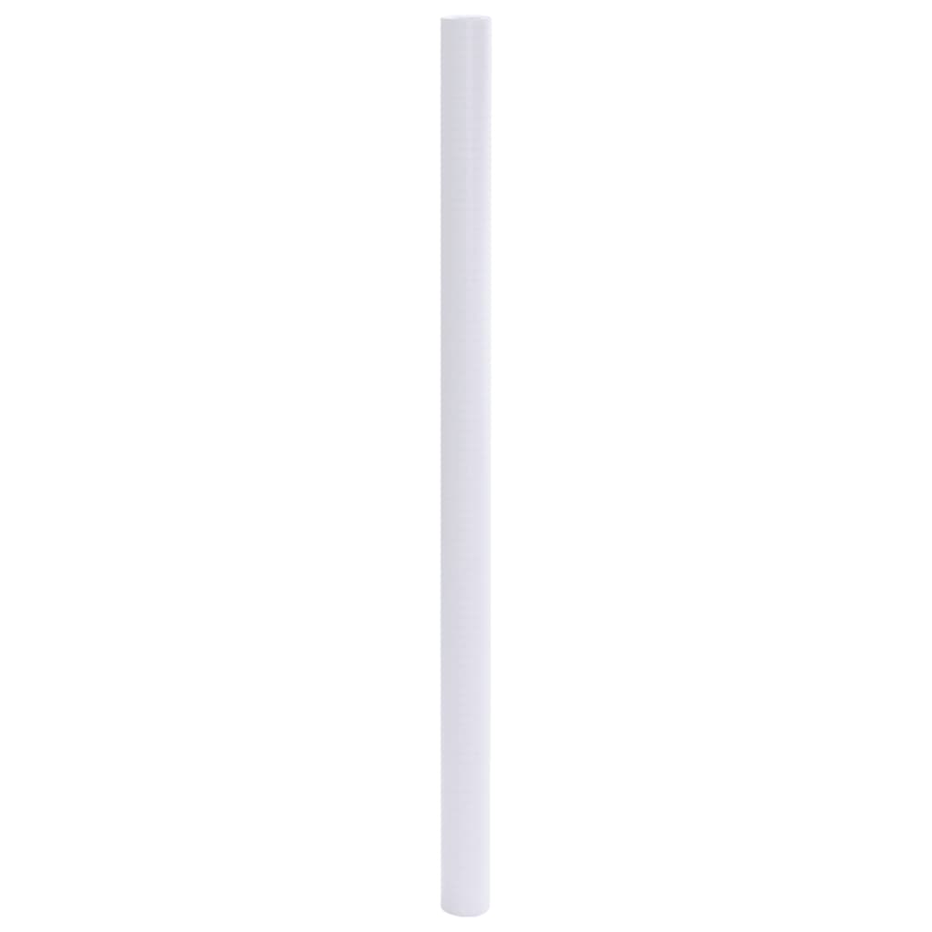 vidaXL Μεμβράνη Παραθύρου Ματ Γκρι 45x500 εκ. PVC