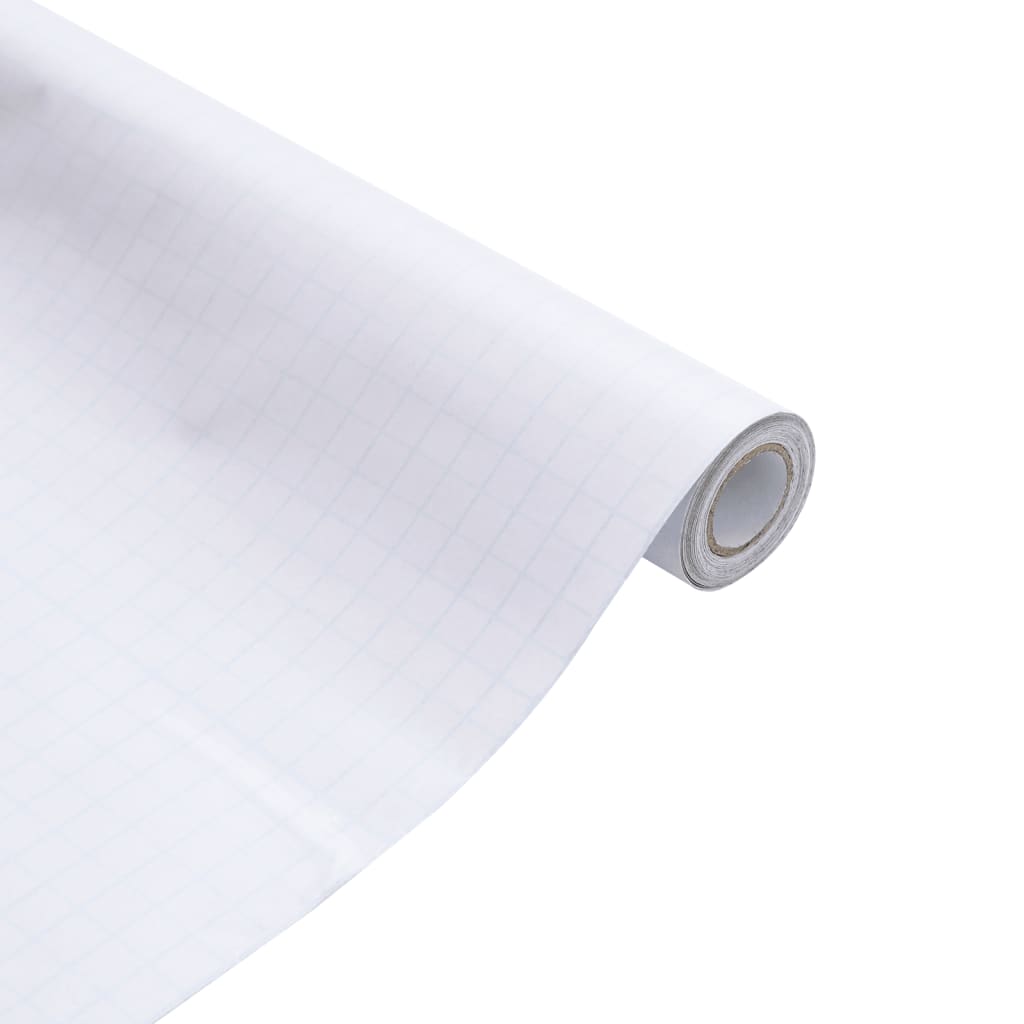 vidaXL Μεμβράνη Παραθύρου Ματ Λευκό 45x2000 εκ. PVC