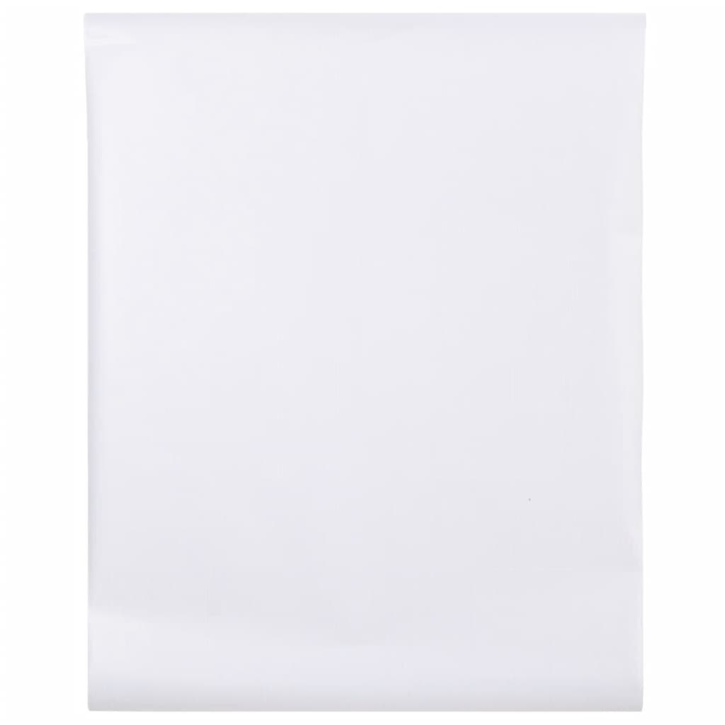 vidaXL Μεμβράνη Παραθύρου Ματ Λευκό 60x500 εκ. PVC