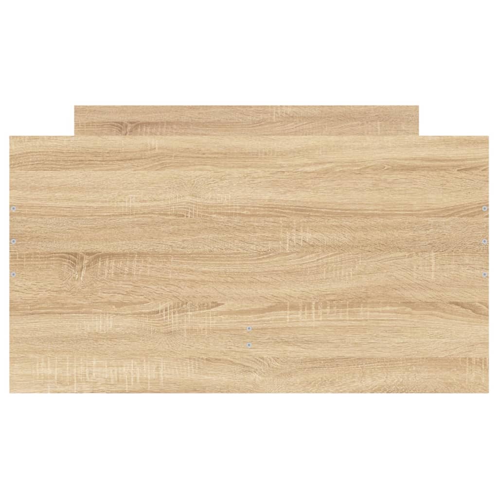 vidaXL Πλαίσιο Κρεβατιού με Συρτάρια Sonoma δρυς 90x200 εκ.
