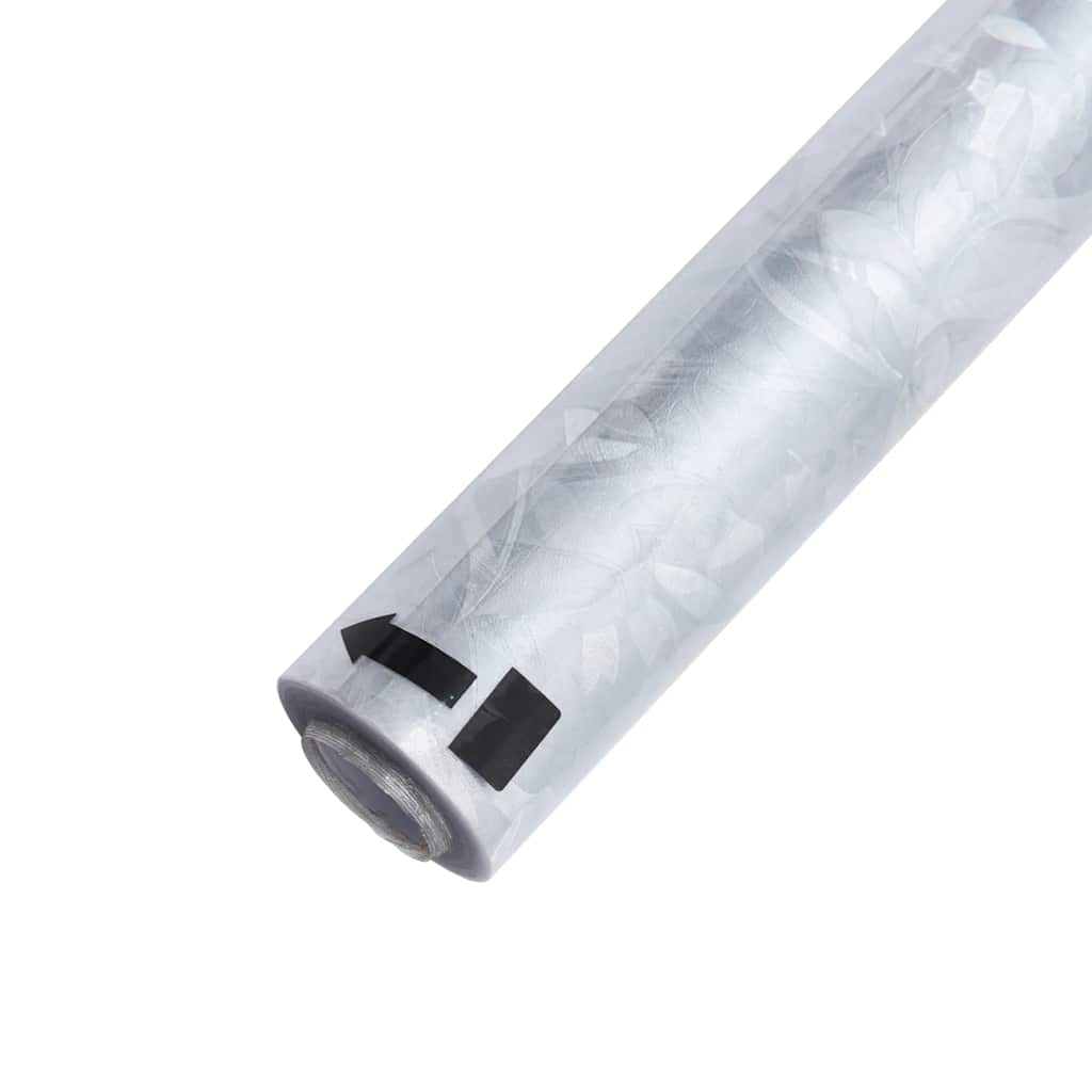 vidaXL Μεμβράνες Παραθύρου 4 Τεμ. Αμμοβολή Σχέδιο Λουλούδι από PVC