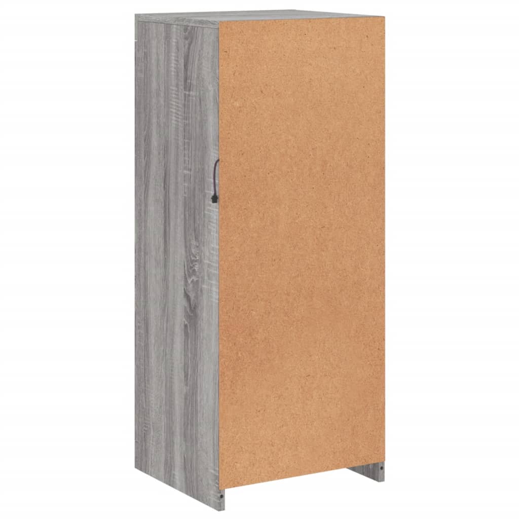 vidaXL Μπουφές με LED Γκρι Sonoma 41 x 37 x 100 εκ.