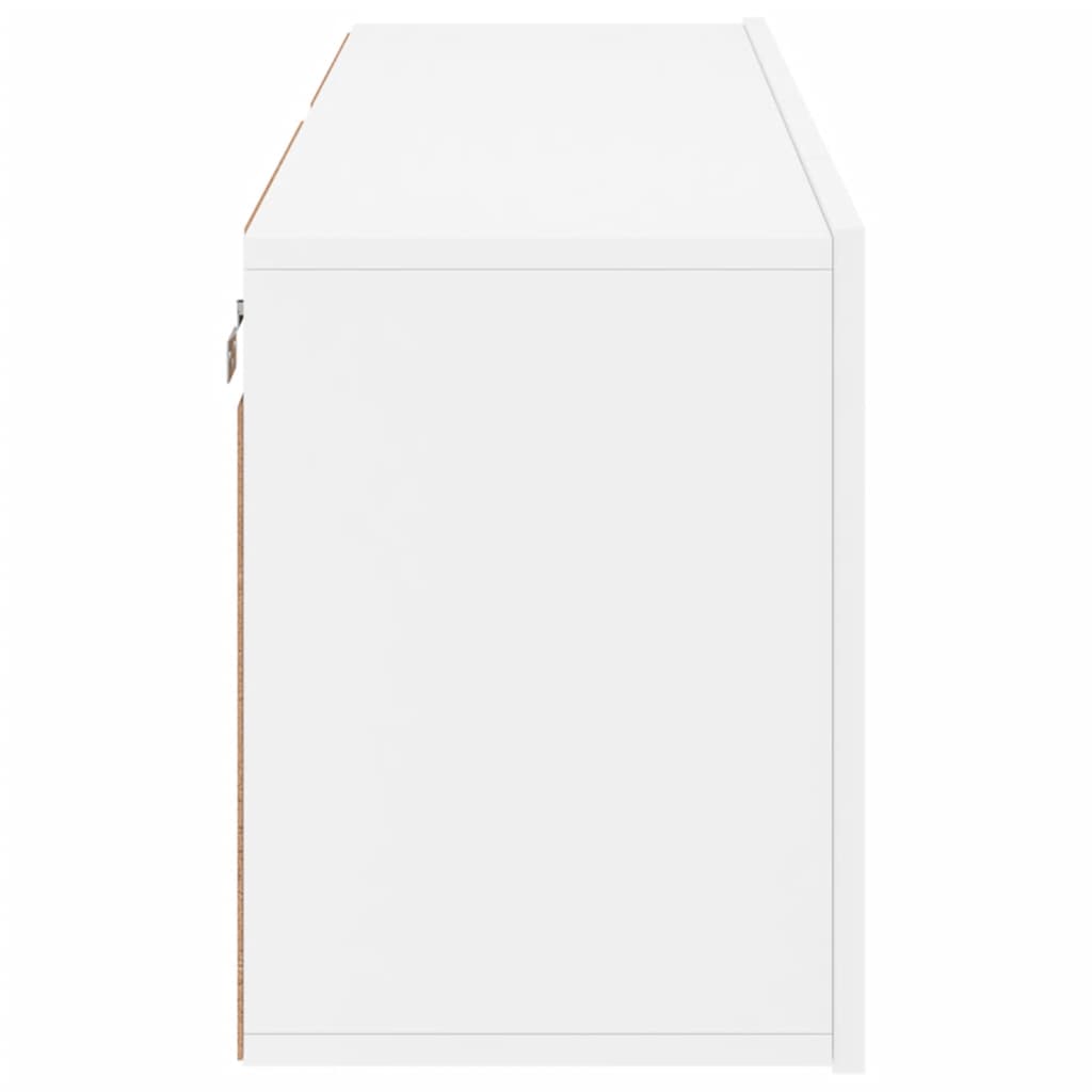 vidaXL Έπιπλα Τοίχου Τηλεόρασης 2 Τεμ. Λευκά 60 x 30 x 41 εκ.