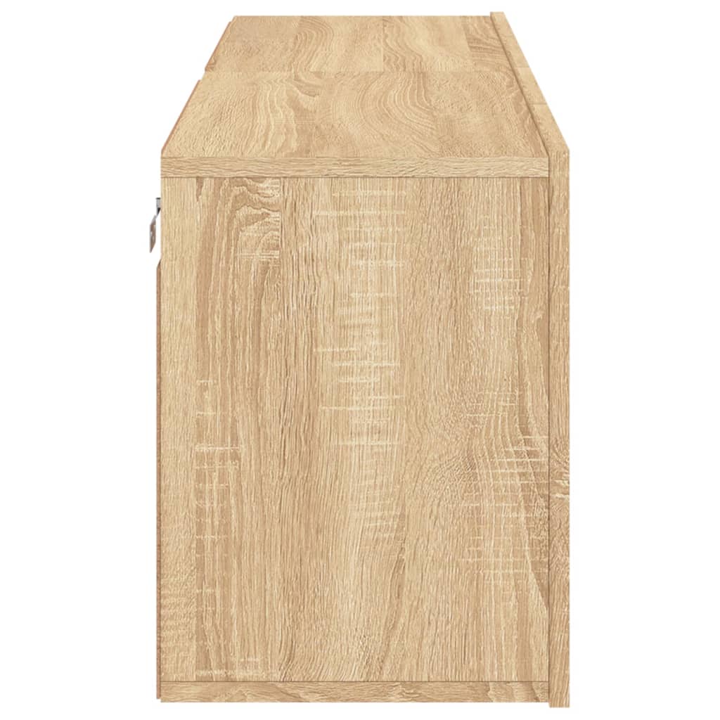 vidaXL Ντουλάπια Τοίχου Τηλεόρασης 2 Τεμ. Sonoma Δρυς 60 x 30 x 41 εκ.