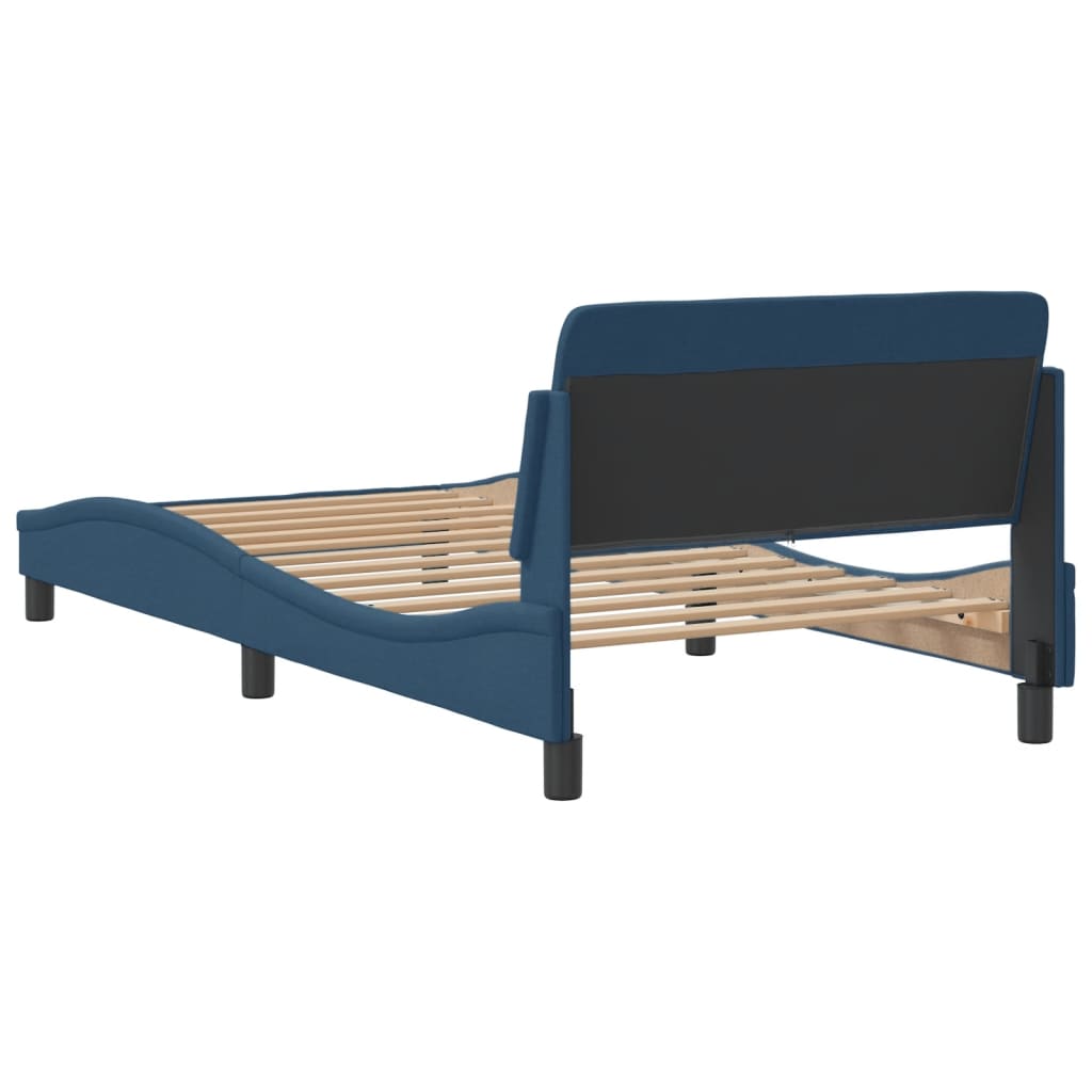 vidaXL Σκελετός Κρεβατιού με Κεφαλάρι Dover 100x200 εκ. Ύφασμα